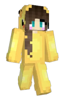 babyhari Minecraft avatar full body