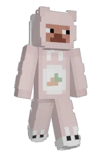 babyhee Minecraft avatar full body
