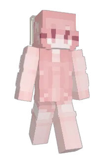 babymina Minecraft avatar full body