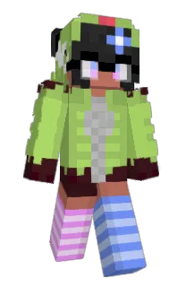 Front of antonymph's skin