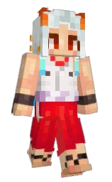 Ms_Petty's Minecraft skin wearing the Migrator cape