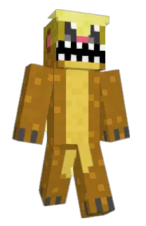 Front of lockred's skin