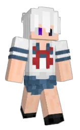 Slim Minecraft skin