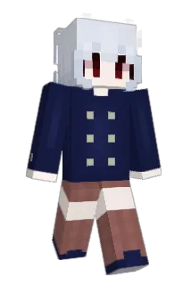 backcloth Minecraft avatar full body