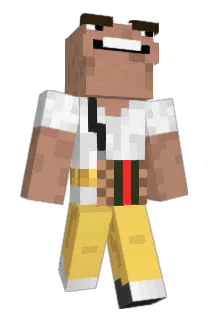 backsback Minecraft avatar full body