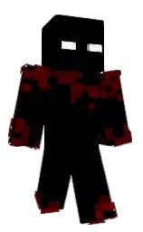 black and temptress Minecraft skin — Classic model