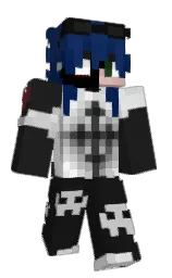 cod gray and mercury Minecraft skin — Classic model — first worn by SpookiSeekers213