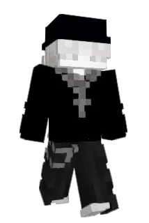 badPink Minecraft avatar full body