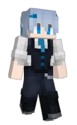 watusi and rock blue Minecraft skin — Slim model