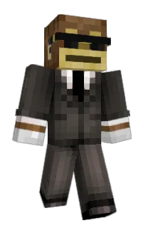 Front of Deremu's skin