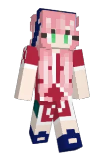 baddbtch Minecraft avatar full body