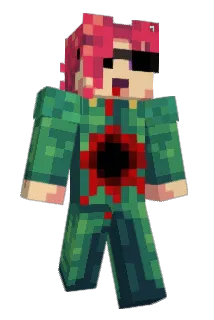 badviision Minecraft avatar full body