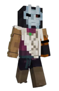 Front of LubaPula's skin