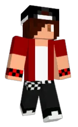 rm3n's Minecraft skin wearing the Pan cape