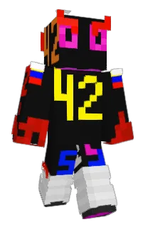 Front of Minecraft skin