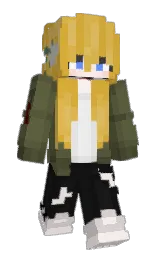 SchinniMini's Minecraft skin wearing the Migrator cape