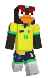 golden dream and sunflower Minecraft skin — Slim model — first worn by Skarbimierz