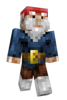 baggedGnome Minecraft avatar full body