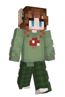 baggydog Minecraft avatar full body