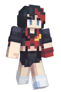bagspam Minecraft avatar full body