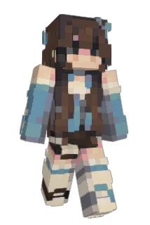 baixic Minecraft avatar full body