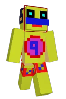 bakaemon Minecraft avatar full body
