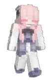 bakenohana Minecraft avatar full body