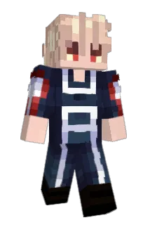 bakugou_katsuki3 Minecraft avatar full body