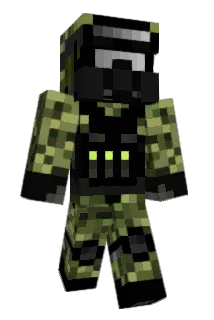 ballisticarcher Minecraft avatar full body