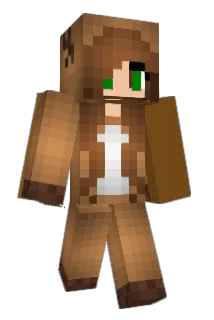 bambigaming Minecraft avatar full body