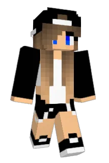 bambubbles Minecraft avatar full body