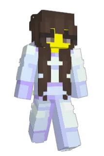 bananaworm Minecraft avatar full body