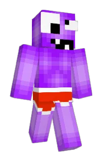 bannedTrump Minecraft avatar full body
