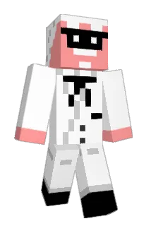 barbwires Minecraft avatar full body