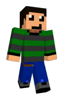 barryoso Minecraft avatar full body