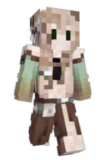 basically Minecraft avatar full body