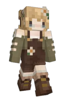 basilossom Minecraft avatar full body