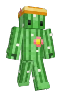 bathwatere Minecraft avatar full body