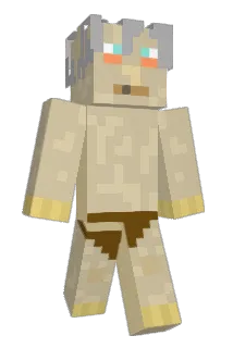 battlegolom Minecraft avatar full body