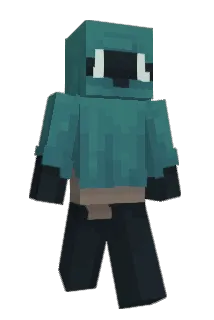 battlle Minecraft avatar full body