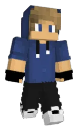 rhino and cod gray Minecraft skin — Classic model — first worn by Rorowars