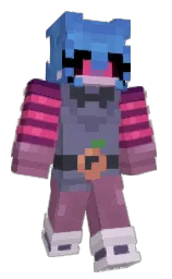rum and valentino Minecraft skin — Classic model — first worn by Itsboiboi_lol