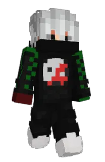 Front of BIued's skin