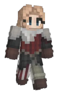 Front of Herestra's skin