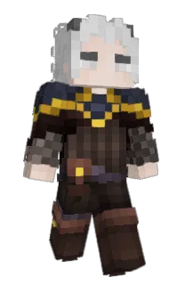 Front of Niotan's skin