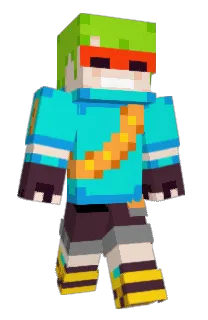Front of MindDitch's skin