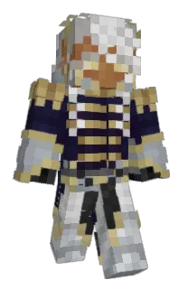 Front of Kibonex's skin