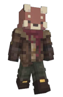 Front of Minecraft skin