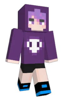 Front of color7red's skin