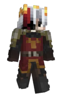 Front of Halelushh's skin